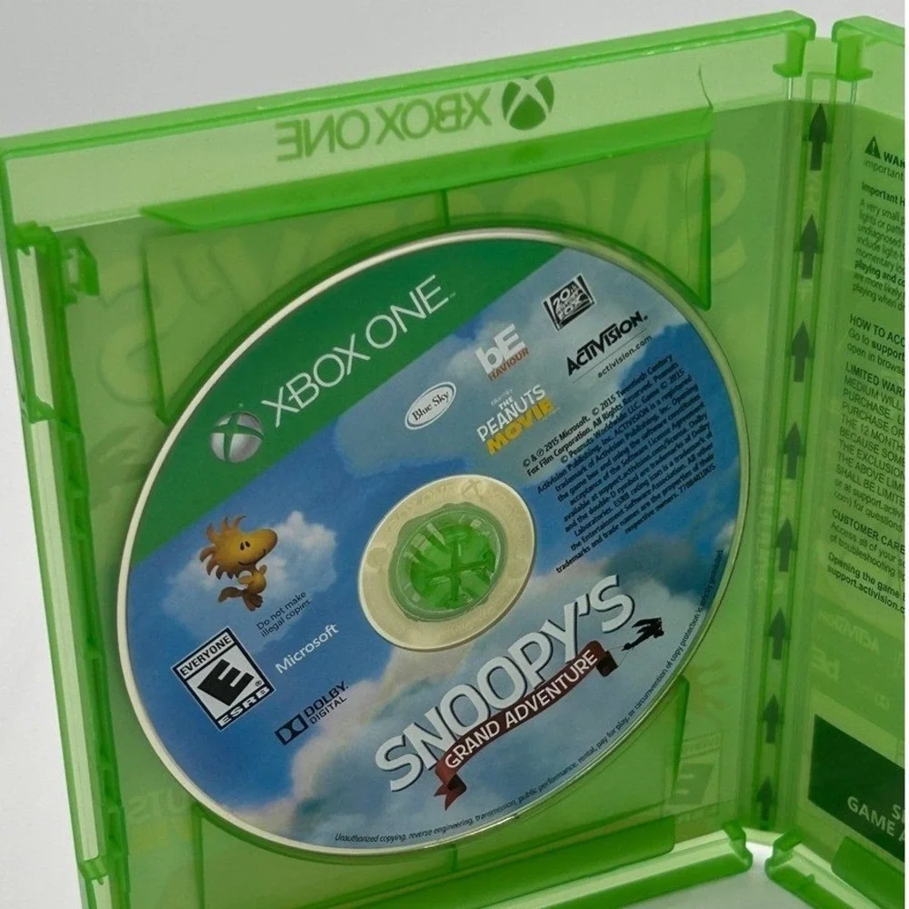 EA Sports Madden NFL 21 Xbox One Series X Green Good‎ Snoopy Bonus Disc